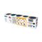 Milan Soft Dough Glitter Colours Assorted Pack 5 - Office Connect 2018