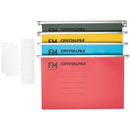 FM File Suspension Crystalfile Rainbow Pack 20 Foolscap