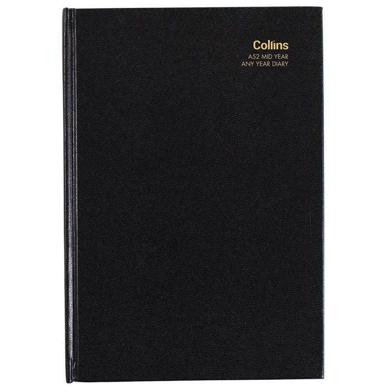 Collins Diary Mid Any Year A52 1 July-30 June - Office Connect 2018