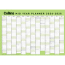 Collins Wall Planner Mid Year A2 2026/2027