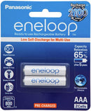 Panasonic Eneloop AAA 800mAh Rechargeable Batteries 2 Pack - Office Connect 2018
