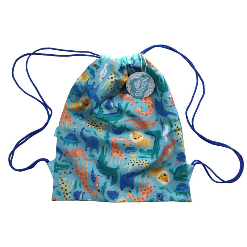Spencil Safari Puzzle Junior Drawstring Sports Bag - Office Connect 2018