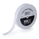 Colop e-mark Ribbon White Cotton 15mm x 25m - Office Connect 2018