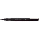 Uni Pin Fineline Permanent 1.0mm Chisel Tip Black - Office Connect 2018
