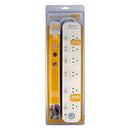 Sansai 6 Way Surge Powerboard with Individual Switches - Office Connect 2018