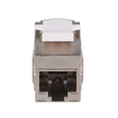 DYNAMIX Cat 6A Sheilded Coupler Keystone Straight Through Wiring Colour Silver - Office Connect 2018
