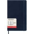 Moleskine Diary 12 Month Daily HC Large Sapphire Blue - Office Connect 2018