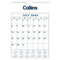 Collins Calendar Mid Year A3 Month To View 2024/2025 - Office Connect 2018