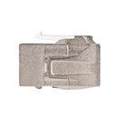 DYNAMIX Cat 6A Sheilded Coupler Keystone Straight Through Wiring Colour Silver - Office Connect 2018