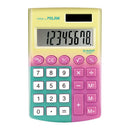 Milan Calculator Sunset Pocket 8 Digit Assorted Colours - Office Connect 2018