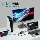 PROMATE 3-in-1 Triple HDMI Switch with 0.5m Cable. Supports 4K@60Hz. Manual Switch to Toggle Between Displays. Plug & Play. Compatible with Both Mac OS & Win OS. - Office Connect 2018