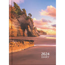 Collins Diary A51 Coastal Scenes Even Year - Office Connect 2018