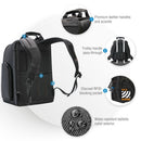 EVERKI Onyx Laptop Backpack. Up to 15.6''. Travel Friendly. Hard-Shell Quick-Access Sunglass Case. RFID Protection. Lifetime Warranty. - Office Connect 2018
