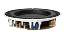 KEF Ultra Thin Bezel 8'' Round In-Ceiling Subwoofer. Ultra thin 59mm mounting depth. Can be used as a mono or stereo subwoofer. Paintable Grille. Cut out 240mm. Sold as each. - Office Connect 2018