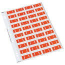 Codafile Label Alpha I 25mm Pack 5 Sheets - Office Connect 2018