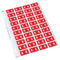 Codafile Label Alpha K 25mm Pack 5 Sheets - Office Connect 2018