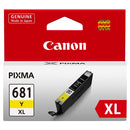 Canon CLI681XLY Yellow High Yield Ink - Office Connect 2018