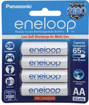 Panasonic Eneloop AA 2000mAh Rechargeable Batteries 4 Pack - Office Connect 2018