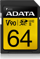 ADATA Premier ONE V90 UHS-II SDXC Card 64GB - Office Connect 2018