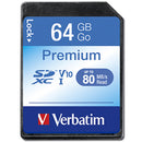 Verbatim Premium SDXC Class 10 Card 64GB - Office Connect 2018
