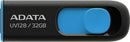 ADATA UV128 Dashdrive Retractable USB 3.2 32GB Blue/Black Flash Drive - Office Connect 2018