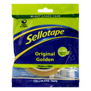 Sellotape Original Golden Cellulose Tape 15mmx66m