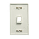 DYNAMIX Single Port Face Plate for RJ45 110 Keystone Jacks. NOTE Jack pins at top of plate when installed vertically, on side when installed horizontally. - Office Connect 2018
