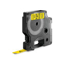 DYMO Genuine D1 Label Cassette Tape 9mm x 7M,  Black on Yellow Suitable for the Label  Manager and LabelWriter Duo label makers - Office Connect 2018