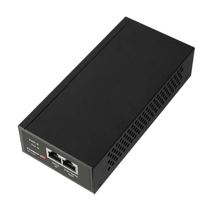 EDIMAX 90W Gigabit PoE++ Injector. Delivers Power & Data up to 100m. Easy Plug & Play. Built-in Short Circuit Protection. Wall-mount & Metal Housing. - Office Connect 2018