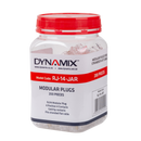 DYNAMIX RJ14 Plug 200pc Jar, 4P4C Modular Plug. 6 micron. - Office Connect 2018
