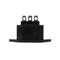 DYNAMIX IEC Female C13 Panel Mount Screw on Inlet Connector. Rated to 15A 250V AC. Black Colour