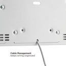 BRATECK Anti-Theft Tablet Wall Mount Enclosure. For 9.7/10.2 iPad, 10.5 iPad Air/ iPad Pro, 10.1 Samsung Galaxy Tab A 2019. Heavy-Duty Steel Construction. - Office Connect 2018