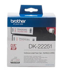 Brother DK22251 Continuous Length Paper Label Tape Red and Black - Office Connect 2018