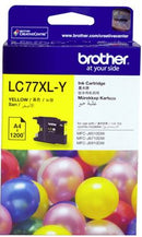 Brother LC77XLY Yellow High Yield Ink Cartridge - Office Connect 2018