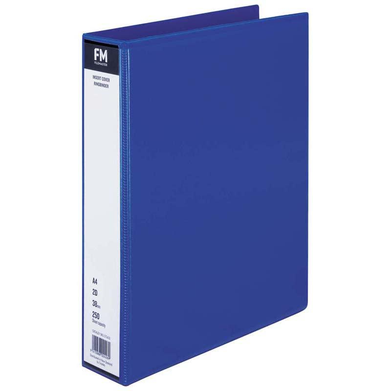 FM Binder Overlay A4 2/38 Light Blue Insert Cover - Office Connect 2018