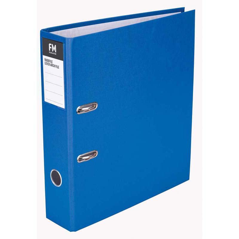FM Binder Radofile Blue A4 Lever Arch - Office Connect 2018