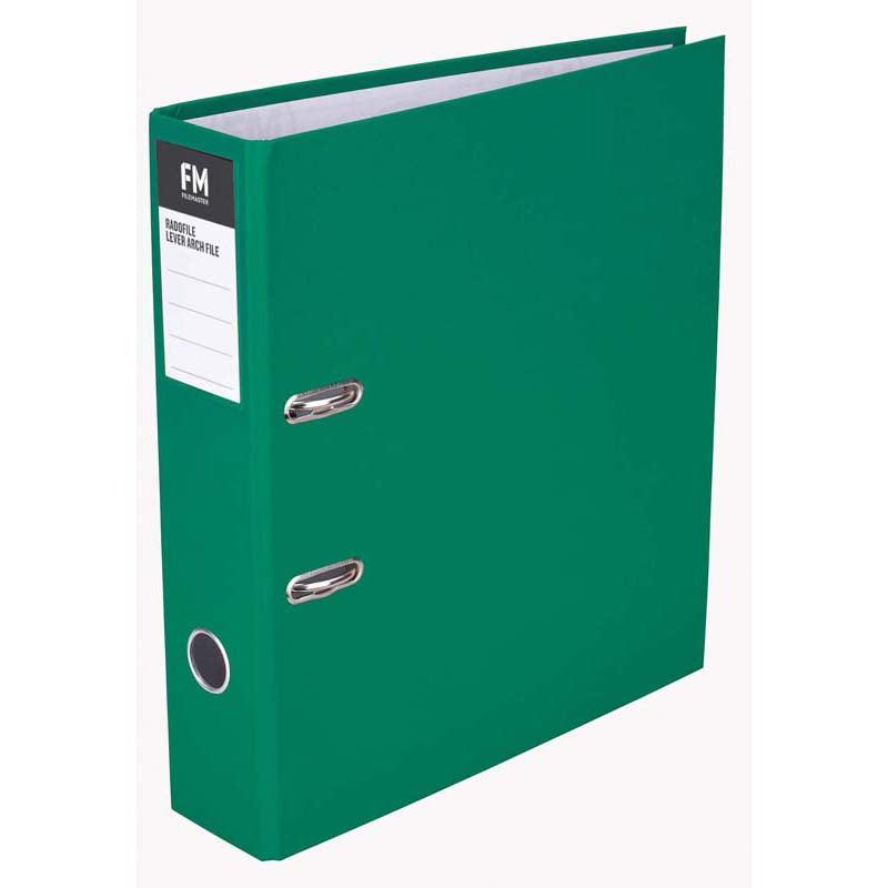 FM Binder Radofile Green A4 Lever Arch - Office Connect 2018