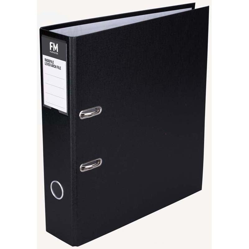 FM Binder Radofile Black A4 Lever Arch - Office Connect 2018