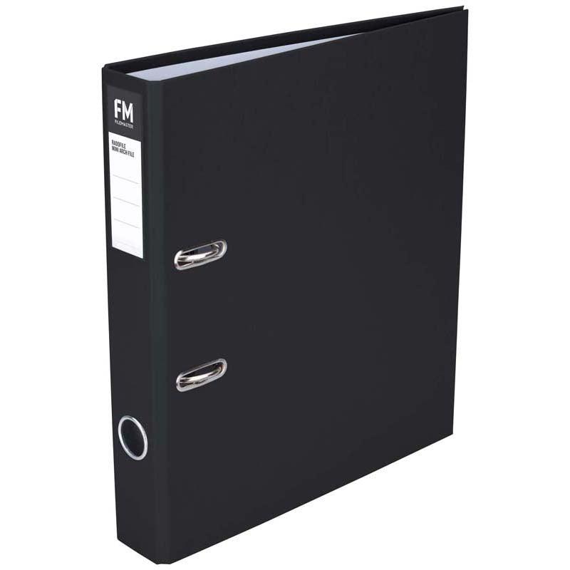 FM Binder Radofile Mini Black A4 Lever Arch - Office Connect 2018