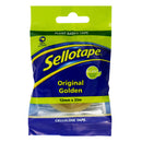 Sellotape Original Golden Cellulose Tape 12mmx33m
