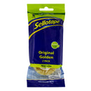 Sellotape Original Golden Cellulose Tape 2-Pack 18mmx33m