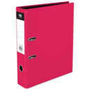 FM Binder Vivid Shocking Pink Foolscap Lever Arch - Office Connect 2018