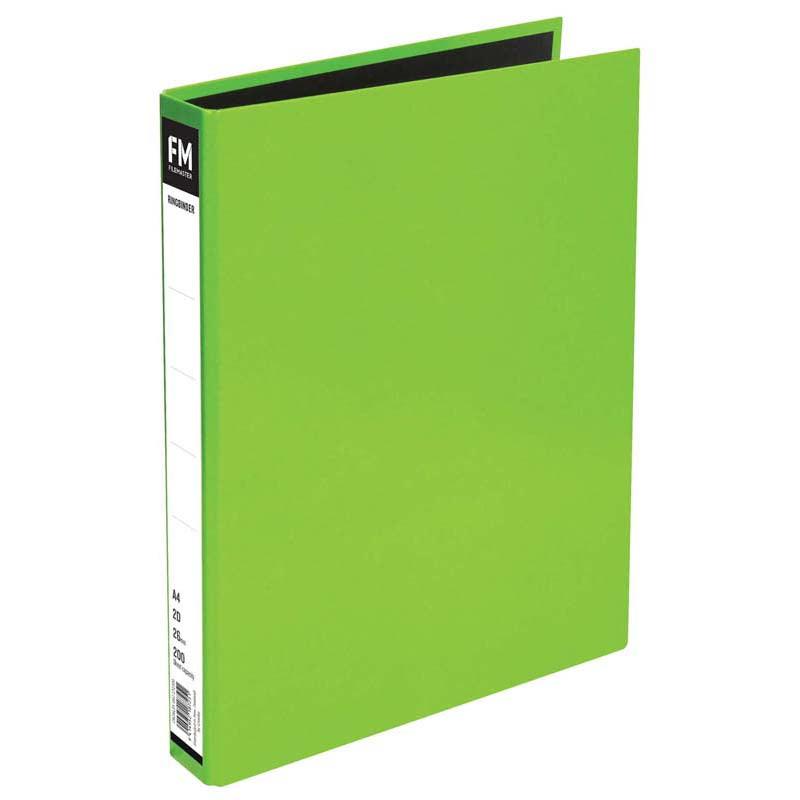 FM Ringbinder Vivid Lime Green A4 - Office Connect 2018