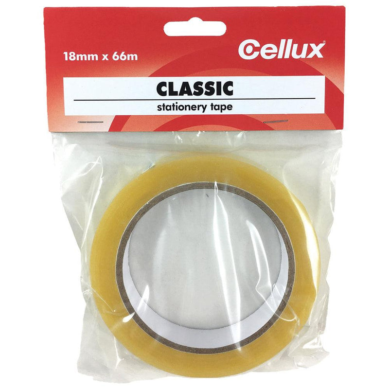 Cellux P1803018 Classic Tape 18mmx66m - Office Connect 2018