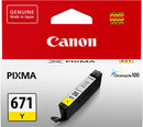 Canon CLI671Y Yellow Ink Cartridge - Office Connect 2018