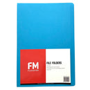 FM File Folder Blue 50 Pack Foolscap - Office Connect 2018