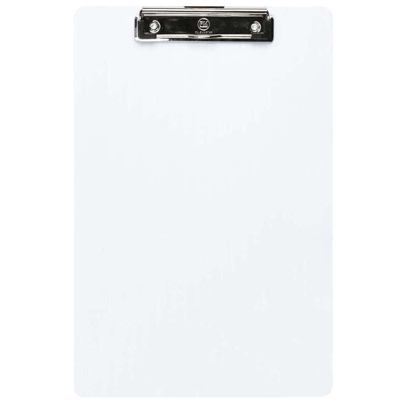 FM Clipboard Clear Transparent Plastic Foolscap - Office Connect 2018