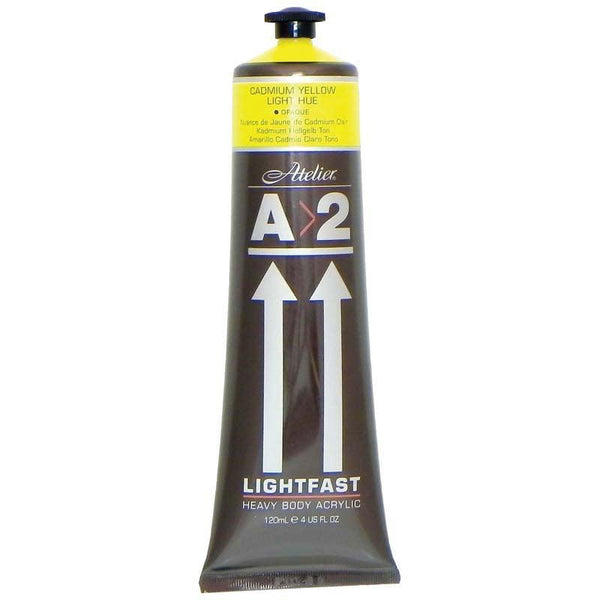 A2 Lightfast Heavybody Acrylic 120ml Cadmium Light Yellow - Office Connect 2018