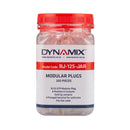 DYNAMIX RJ12 Plug 200pc Jar, 6P6C Modular Plug. 3 micron. - Office Connect 2018