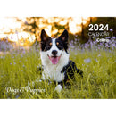 Collins Rosebank Wall Calendar A4 Dogs & Puppies Even Year - Office Connect 2018